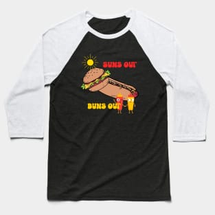 FUNNY Food Quote Hot Dogs Hamburgers Baseball T-Shirt